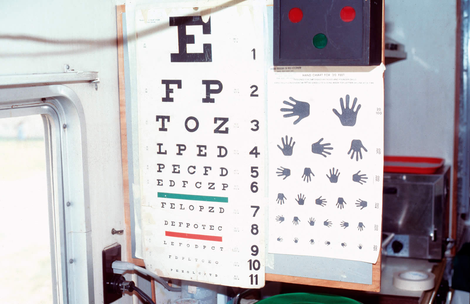 Regular 20' Distance Eye Chart